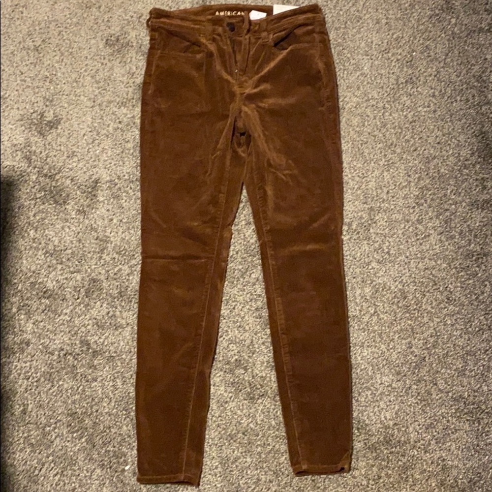 American Eagle Corduroy High Rise Jegging